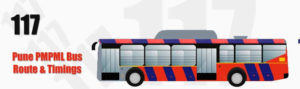 117 Pune PMPML City Bus Route and PMPML Bus Route 117 Timings with Bus Stops