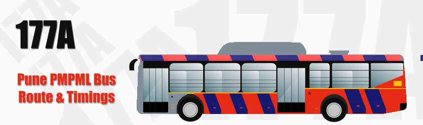177A Pune PMPML City Bus Route and PMPML Bus Route 177A Timings with Bus Stops